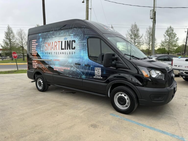 Smart Linc Home Technologies Van Wrap