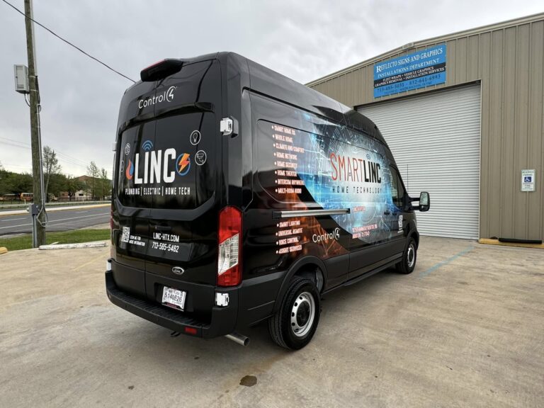 Smart Linc Van at Reflecto Signs and Graphics