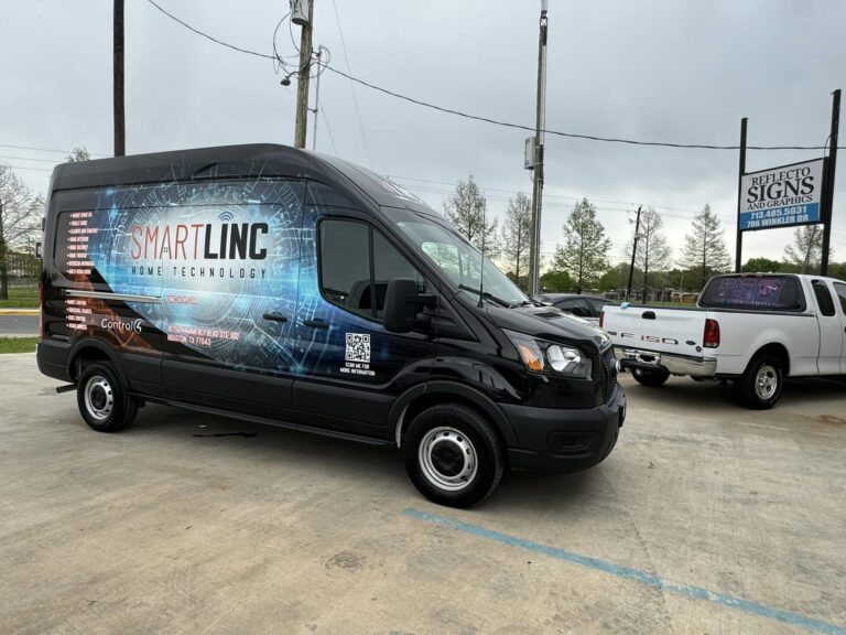 Van wrapping services Houston