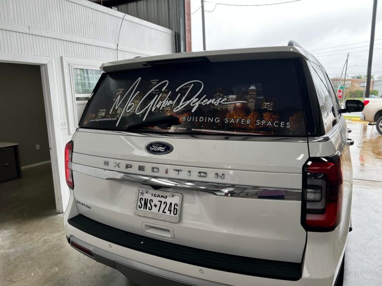 Vehicle decal Houston